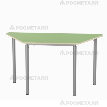 Стол для коворкинга модульный регулируемый ЛДСП Зеленый Серый 4-6