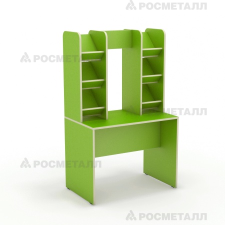 Игровой модуль "Магазин" (Подставка для игрушек П9) ЛДСП Зеленый